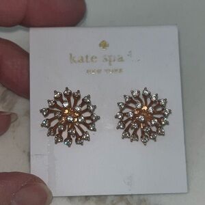 NEW Kate Spade Starburst Flying Colors Earrings